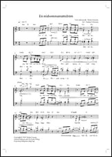 En midsommarnattsdrom SATB choral sheet music cover